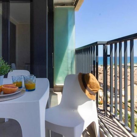 Alboraya Apartamento Con Vista Al Mar Y Piscina Valência Exterior foto
