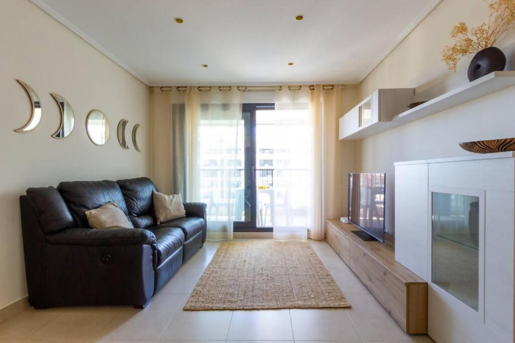 Alboraya Apartamento Con Vista Al Mar Y Piscina Valência Exterior foto