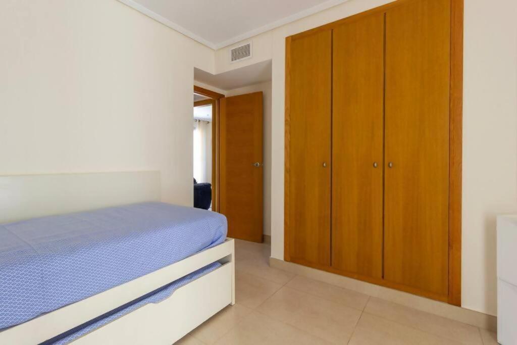 Alboraya Apartamento Con Vista Al Mar Y Piscina Valência Exterior foto