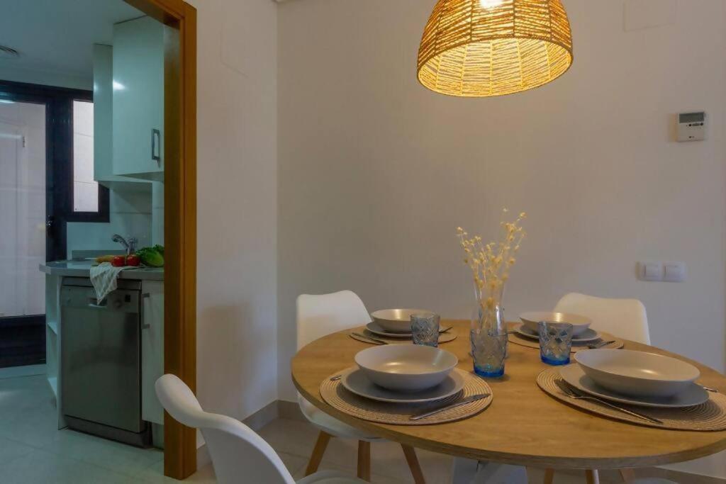 Alboraya Apartamento Con Vista Al Mar Y Piscina Valência Exterior foto