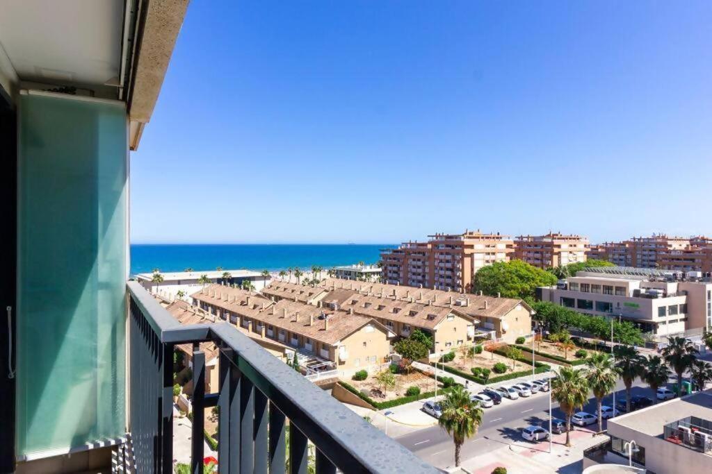 Alboraya Apartamento Con Vista Al Mar Y Piscina Valência Exterior foto
