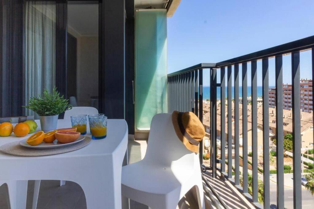 Alboraya Apartamento Con Vista Al Mar Y Piscina Valência Exterior foto